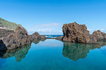 Natural pools of Porto Moniz, Madeira region, Portugal.