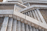 Monte Grappa, province of Treviso, Veneto, Italy, Europe. Stairs at the military memorial monument