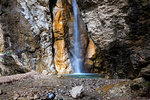 Del Cenghen waterfalls, Abbadia Lariana, Province of Lecco, Lombardy, Italy