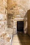 Entrance of Church of the Nativity, Bethlehem, West Bank, Palestine