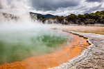 The Champagne Pool, Wai-o-tapu Thermal Wonderland, geothermal area, Waiotapu, Rotorua, North Island, New Zealand, Pacific