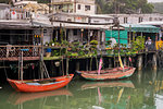 Stilt houses in Tai O Village, Lantau Island, Hong Kong, China, Asia