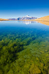 Clear water of lakes of Campagneda with Monte Disgrazia in background, Valmalenco, Valtellina, Sondrio province, Lombardy, Italy, Europe