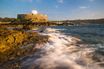 Fort Grey (Cup and Saucer) at sunset, Guernsey, Channel Islands, United Kingdom, Europe