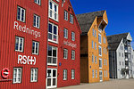 Warehouses, Tromso City, Tromsoya Island, Troms County, Norway, Scandinavia, Europe