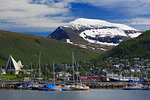 Arctic Cathedral, Tromso City, Tromsoya Island, Troms County, Norway, Scandinavia, Europe