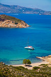 Nekrothalassa beach, Patmos, Dodecanese, Greek Islands, Greece, Europe