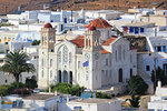The village of Pyrgos, Tinos Island, Cyclades, Greek Islands, Greece, Europe