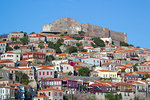 Village of Molivos, Lesvos Island, Greek Islands, Greece, Europe