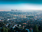 Aerial view of Los Angeles