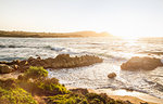 Sunlight over sea, Monterey Bay area, California, USA