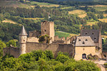 Bourscheid Castle, Bourscheid, Luxembourg, Europe