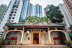 Tin Ha Temple, Causeway Bay, Hong Kong Island, Hong Kong, China, Asia