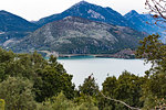 Lake Kremaston, Evrytania region, Greece - It is the largest artificial lake in Greece.