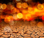 Abstract dry cracked soil background.Natural disaster and climate change