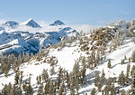 Winter wonderland in Mammoth Lakes, CA.