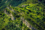Hilltop community of Vio in Ordesa y Monte Perdido National Park in the Pyrenees in Huesca, Aragon, Spain