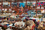 Overview of the Mercado Hidalgo in Guanajuato City, Guanajuato, Mexico