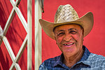 Portrait of a Mexican man in Uriangato, Guanajuato, Mexico