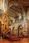 Saint Francis Church, interior, Quito, Pichincha Province, Ecuador, South America