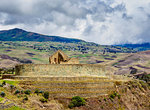 Temple of the Sun, Ingapirca Ruins, Ingapirca, Canar Province, Ecuador, South America