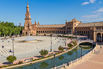 Plaza de Espana, Seville, Andalusia, Spain, Europe