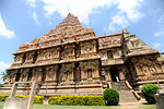 The 11th century Gangaikonda Cholapuram Brihadisvara temple dedicated to Shiva, UNESCO World Heritage Site, Ariyalur district, Tamil Nadu, India, Asia