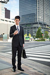 Young Japanese businessman