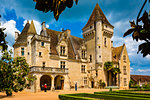Josephine Baker's Chateau des Milandes, Dordogne, Nouvelle-Aquitaine, France.