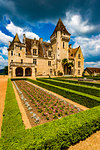 Josephine Baker's Chateau des Milandes, Dordogne, Nouvelle-Aquitaine, France.