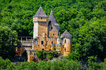 Chateau Commarque, Dordogne, Nouvelle-Aquitaine, France.