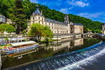 Abbey of Brantome in Brantome, Dordogne, Nouvelle-Aquitaine, France.