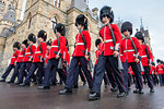 The Changing of the Guard in Ottawa, Ontario, Canada