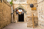 St. Helen Coptic Church, situated on the roof of the Church of the Holy Sepulchre, Station 9 on Via Dolorosa, Old City, UNESCO World Heritage Site, Jerusalem, Israel, Middle East