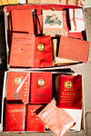 Chairman Mao's Little Red Books, Panjiayuan Flea Market, Beijing, China, Asia