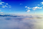 Aerial Photography of Sea of Clouds