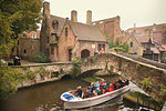 St. Bonifacius Bridge, Bruges, UNESCO World Heritage Site, Flemish Region, West Flanders, Belgium, Europe