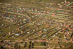 Urban sprawl, ger suburbs of Ulaanbaata, Mongolia, Asia