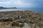 Stone coast, Landunvez, Finistere, Brittany, France
