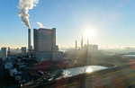 Coal fired power stations, Maasvlakte, Rotterdam, Zuid-Holland, Netherlands