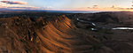 Te Mata Peak at sunrise, Hastings near Napier, Hawkes Bay Region, North Island, New Zealand, Pacific