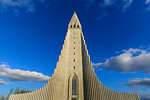 Hallgrimskirkja church in Reykjavik, Iceland, Europe