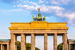 Brandenburg Gate in Berlin, Germany, Europe