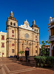 San Pedro Claver Church, UNESCO World Heritage Site, Cartagena, Bolivar Department, Colombia