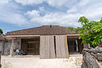 Town in Taketomi Island, Okinawa Prefecture, Japan