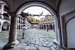 Rila Monastery, UNESCO World Heritage Site, Rila mountains, Bulgaria, Europe