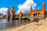 Oberbaum Bridge, Berlin, Germany, Europe