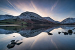 Sunrise over Brothers Water and Hartstop in Cumbria, The English Lake District, England, United Kingdom, Europe