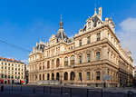 Palace of the Stock Exchange (Palais de la Bourse), Lyon, Auvergne-Rhone-Alpes, France, Europe