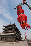 Xi'an City Wall, Shaanxi Province, China, Asia